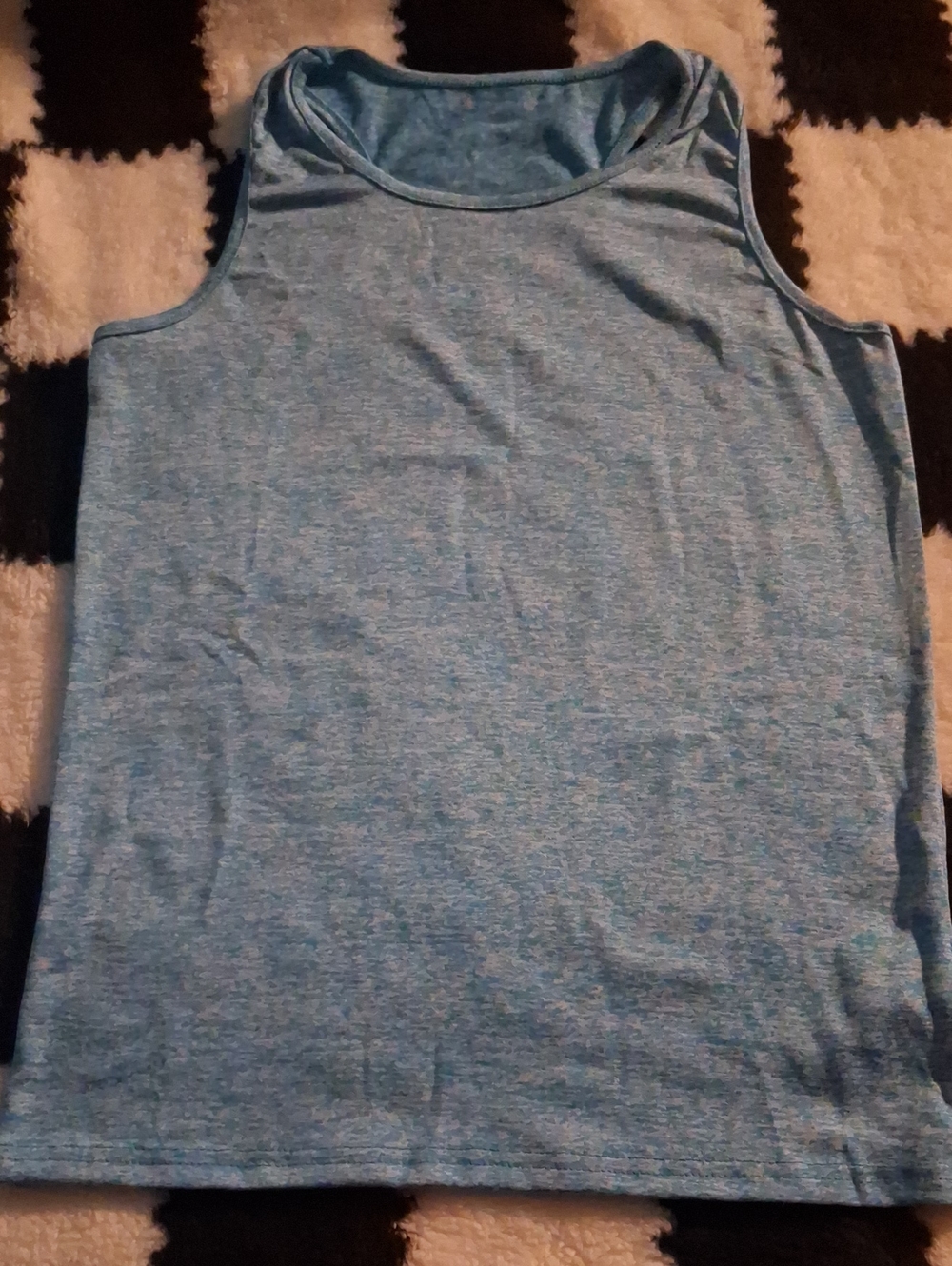 Kids Blue Heather Tank Top - Brand Unspecified